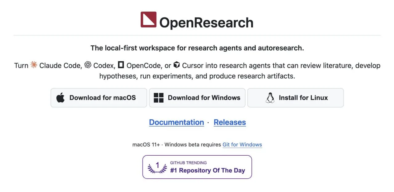 OpenResearch теперь и на Windows