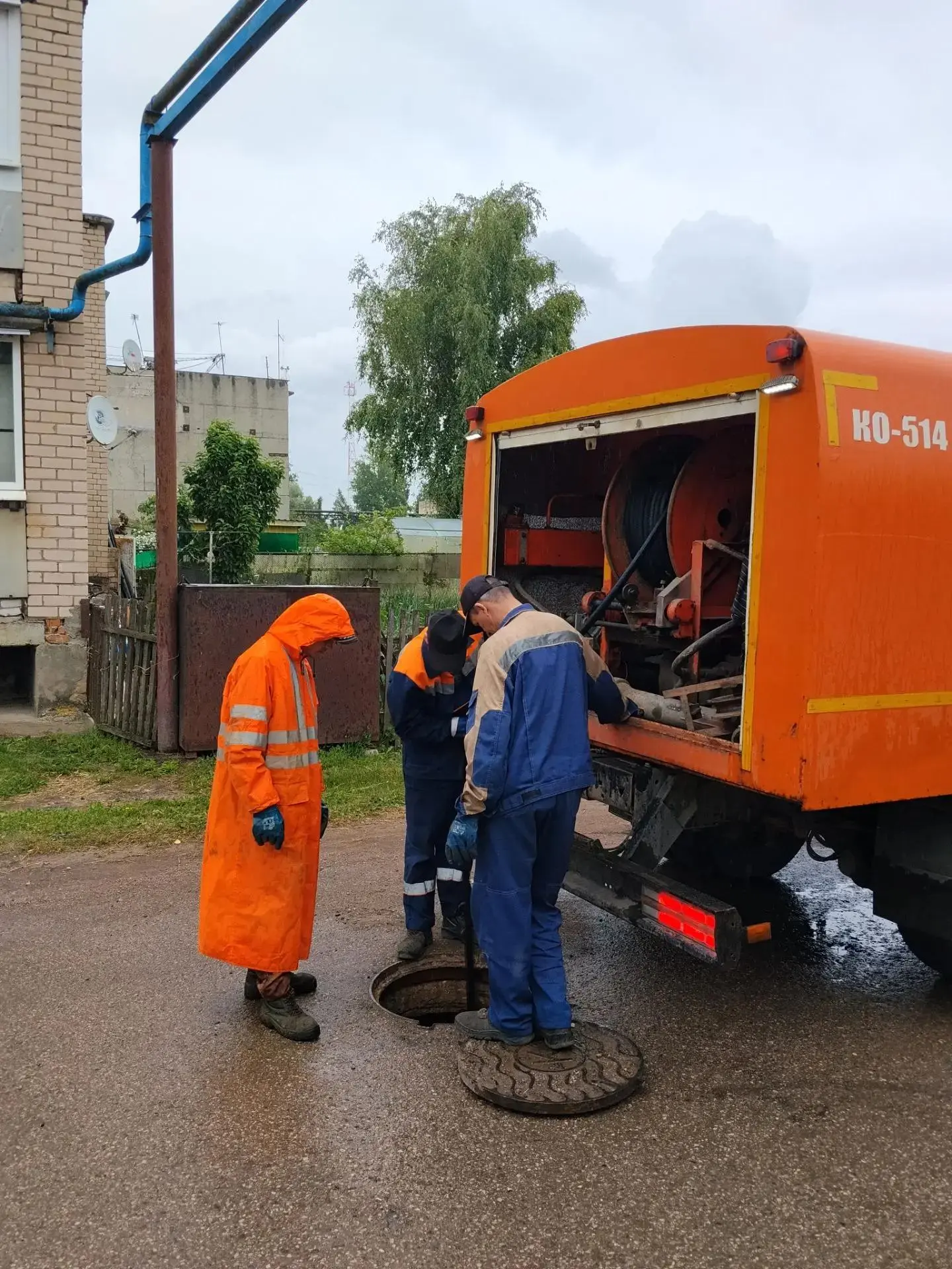 Специалисты ВКУ-1 успешно завершили комплекс мероприятий по очистке канализационных сис...