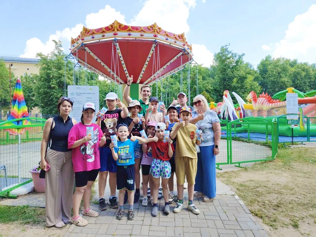 🌞Сегодня парк культуры и отдыха «Пегас» с радостью встретил воспитанников МКОУ «Клеменовская школа‑
