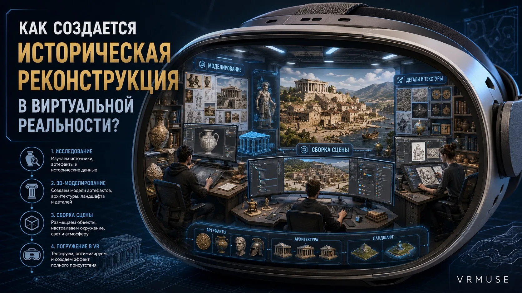 Как создаётся историческая реконструкция в виртуальной реальности?