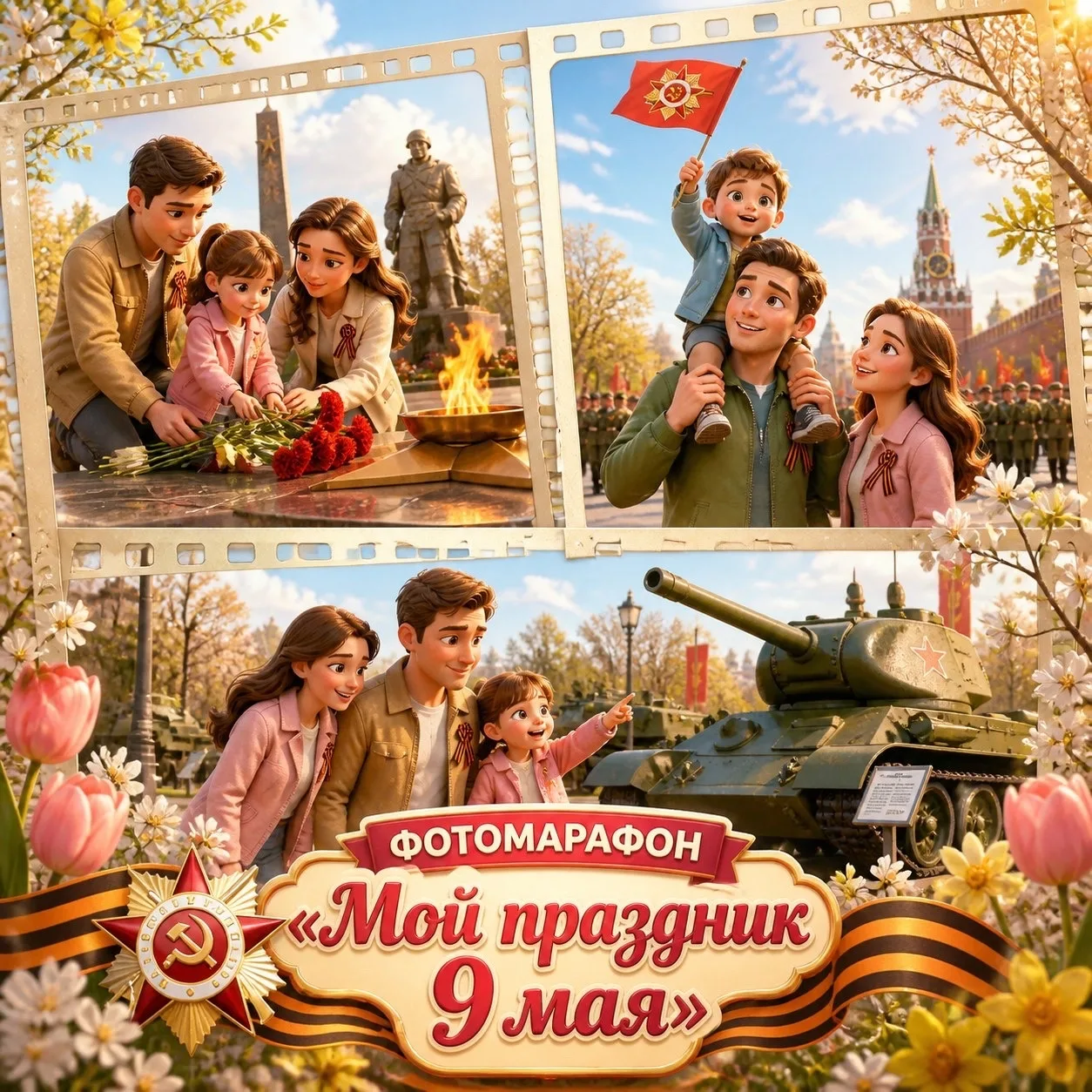 📸 Фотомарафон "Мой праздник 9 мая"🇷🇺