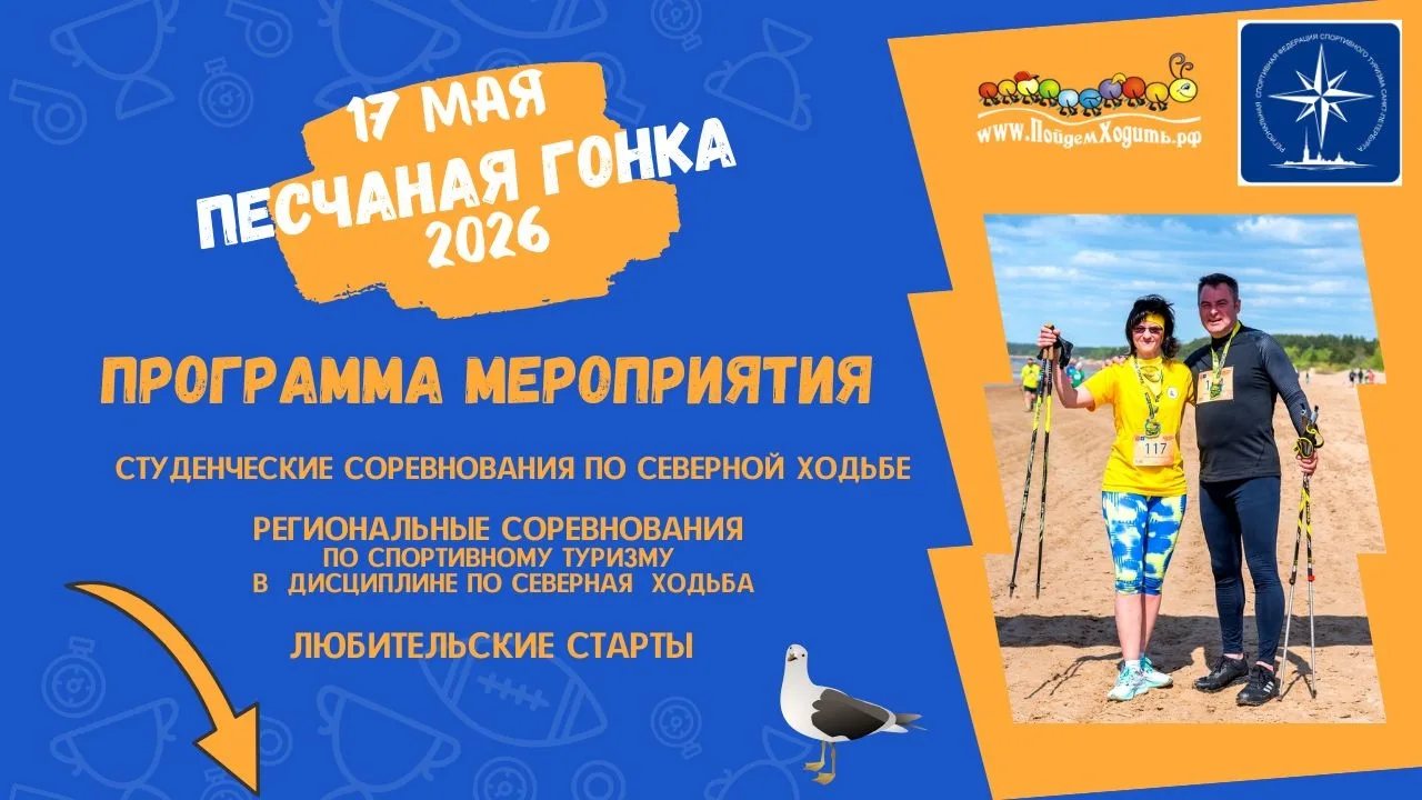 17 МАЯ 2026 РЕГЛАМЕНТ и СТАРТЫ НА ПЕСЧАНОЙ ГОНКЕ 2026 !