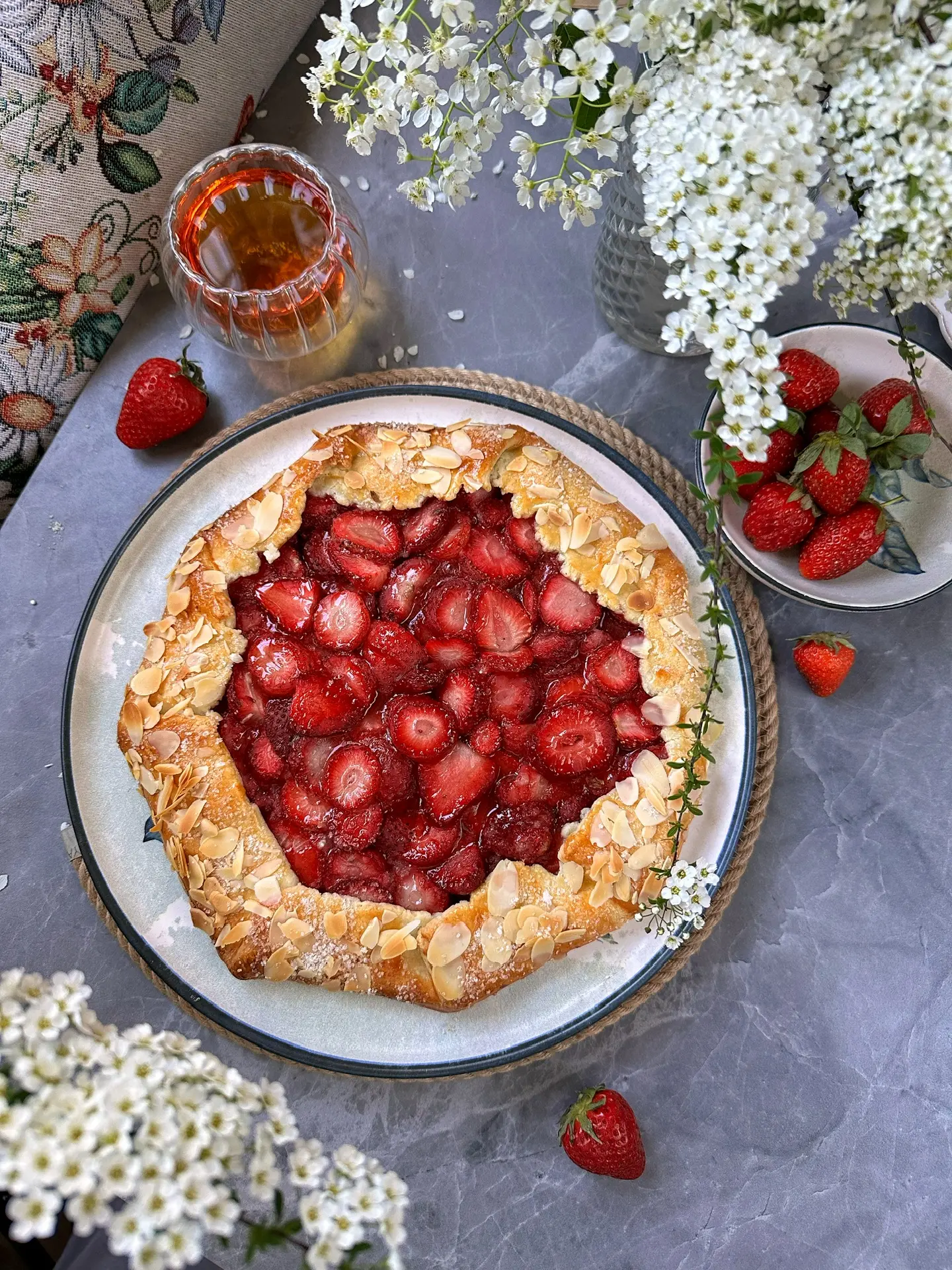 Галета с клубникой 🍓