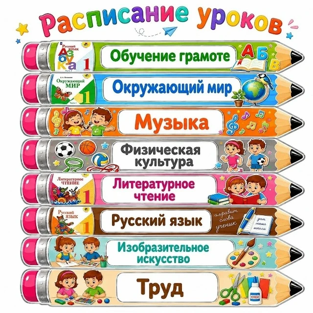 «Расписание уроков» для начальной школы!