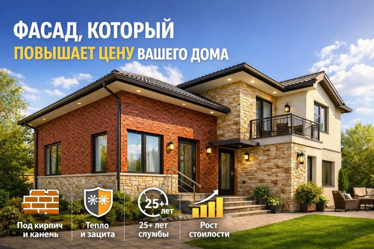 Фасад, который увеличивает стоимость дома