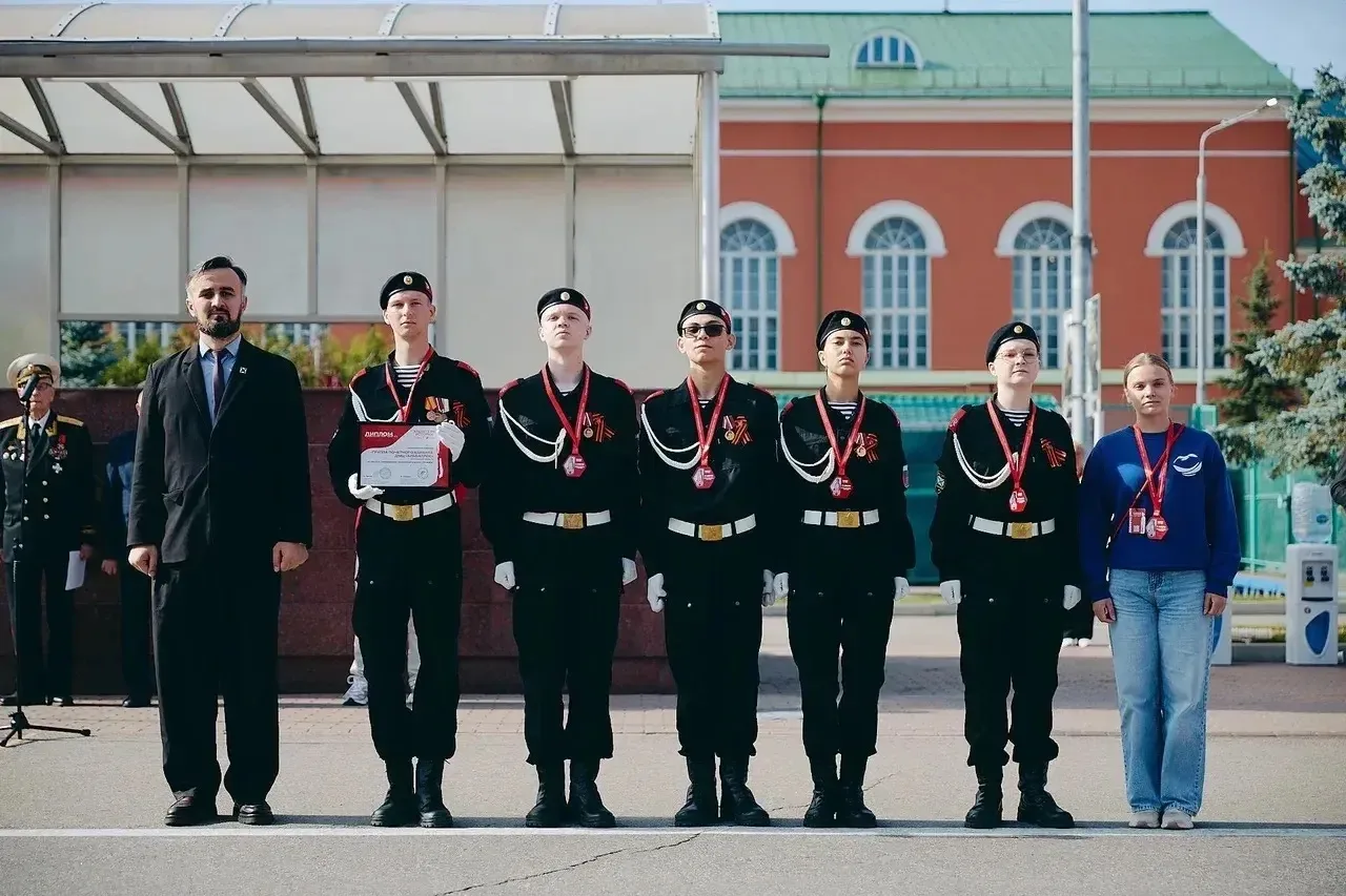 Группа Почетного караула ДМЦ «Альбатрос» достойно представила Московскую область на Все...