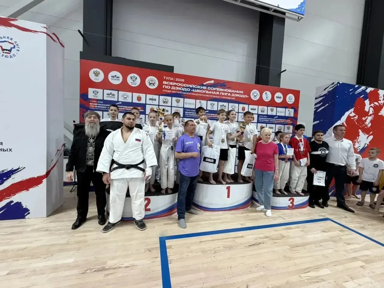 🏆 Финал Всероссийских соревнований «Школьная лига дзюдо»  🥇 В Туле прошел финал Всероссийских соревн