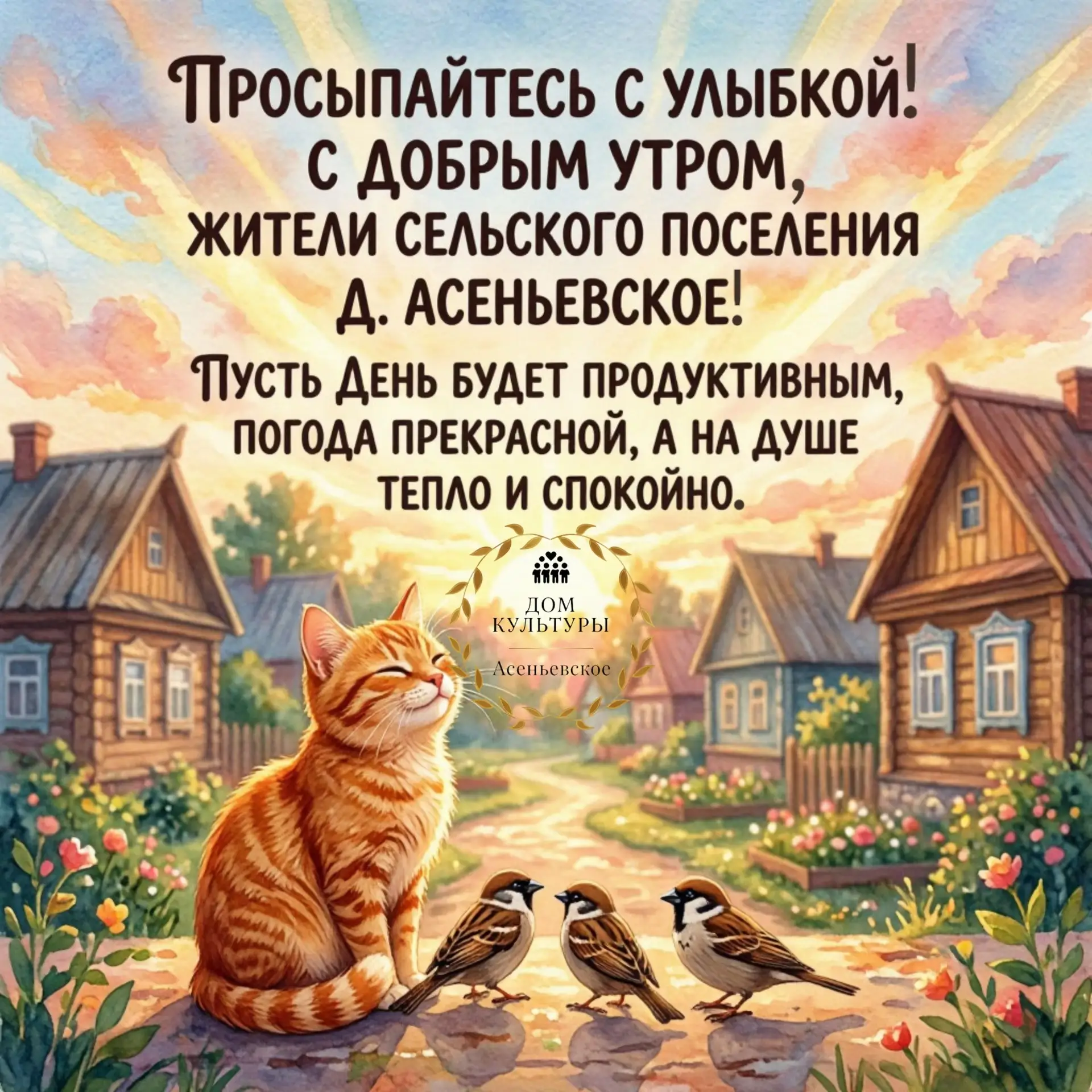 Хорошего понедельника и удачной недели! 🌼