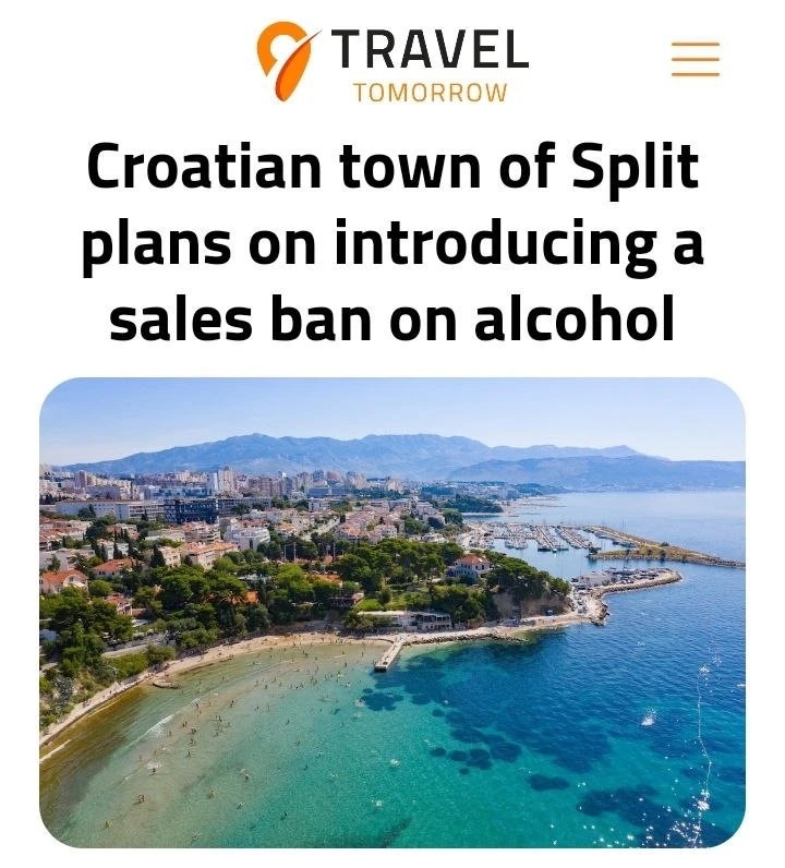 🇭🇷 С лета 2026 года в хорватском Сплите планируют запретить продажу ночью алкоголя в магазинах.

О