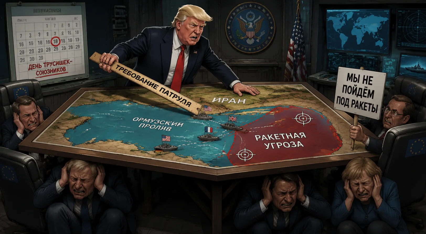 А МЫ УЙДЁМ НА СЕВЕР И ТАМ ПЕРЕЖДЁМ

Между США и ЕС происходит заруба на тему, кто из них больший лох