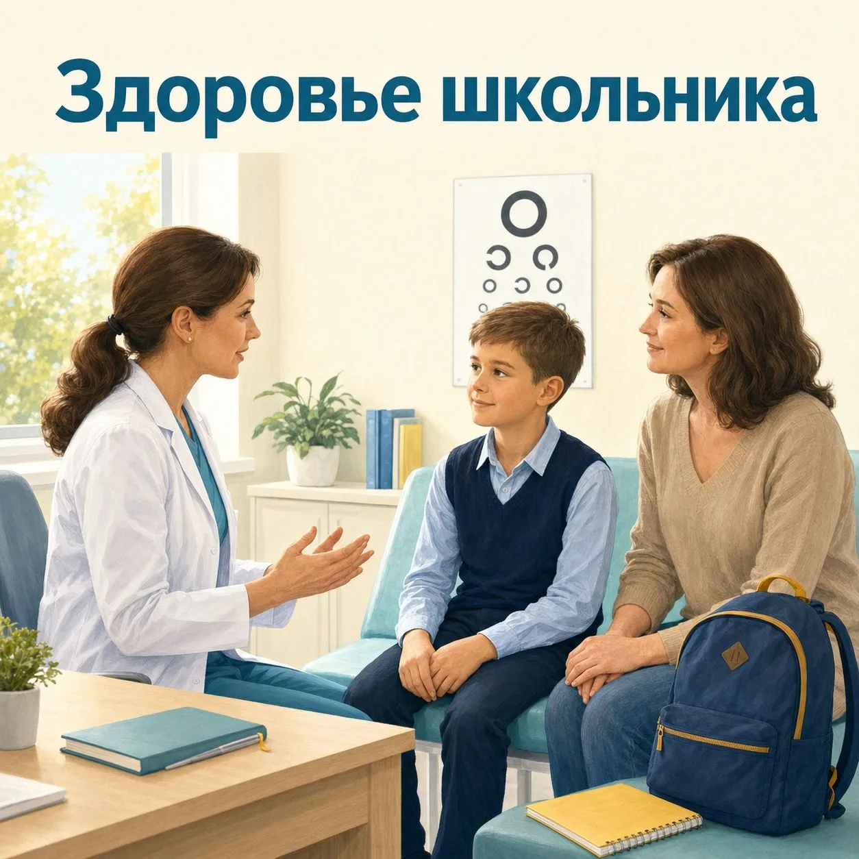 🎒 К школе готовы тетради. А здоровье?