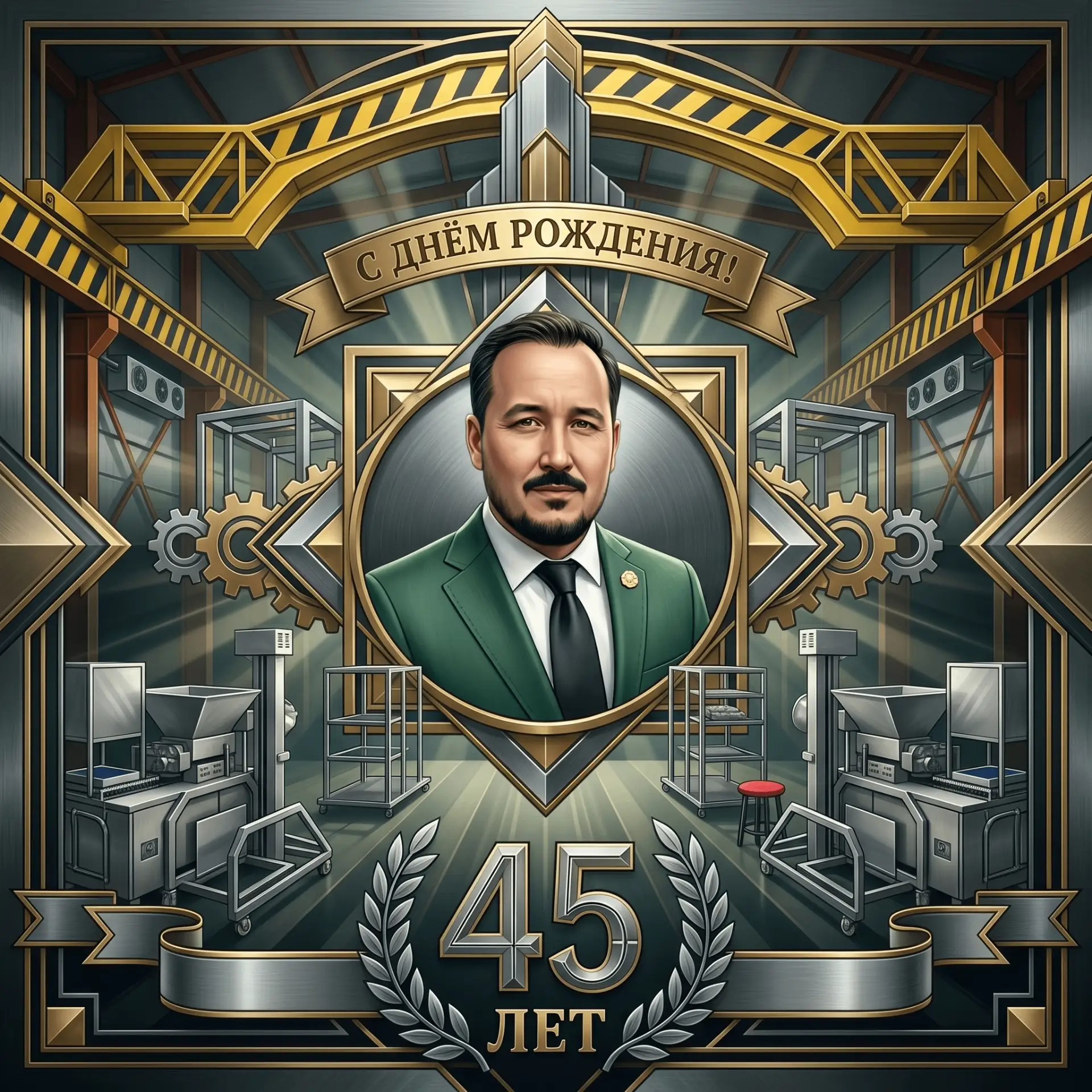 🎉 С 45 по счету Днем рождения коллектив ОренКлипа сегодня поздравляет учредителя всех ...
