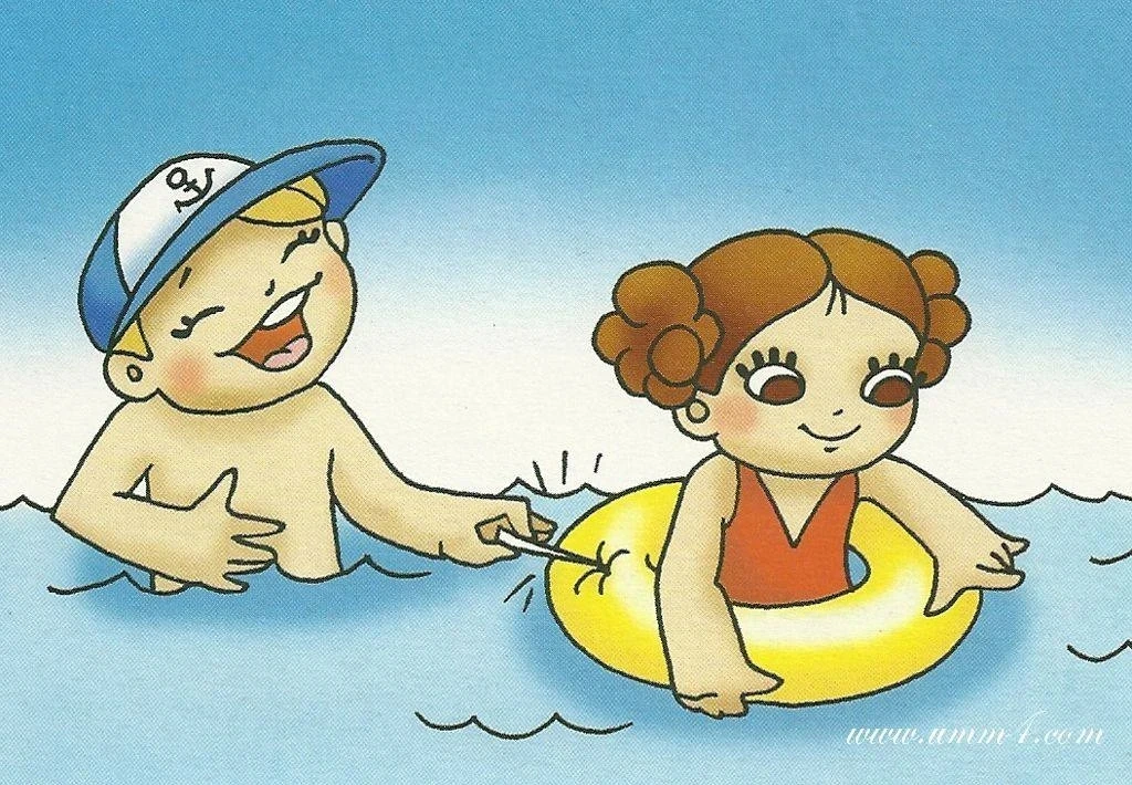 ПРАВИЛА БЕЗОПАСНОГО ПОВЕДЕНИЯ НА ВОДЕ!
🏖️Дети должны твердо усвоить следующие правила:
-  игры на в