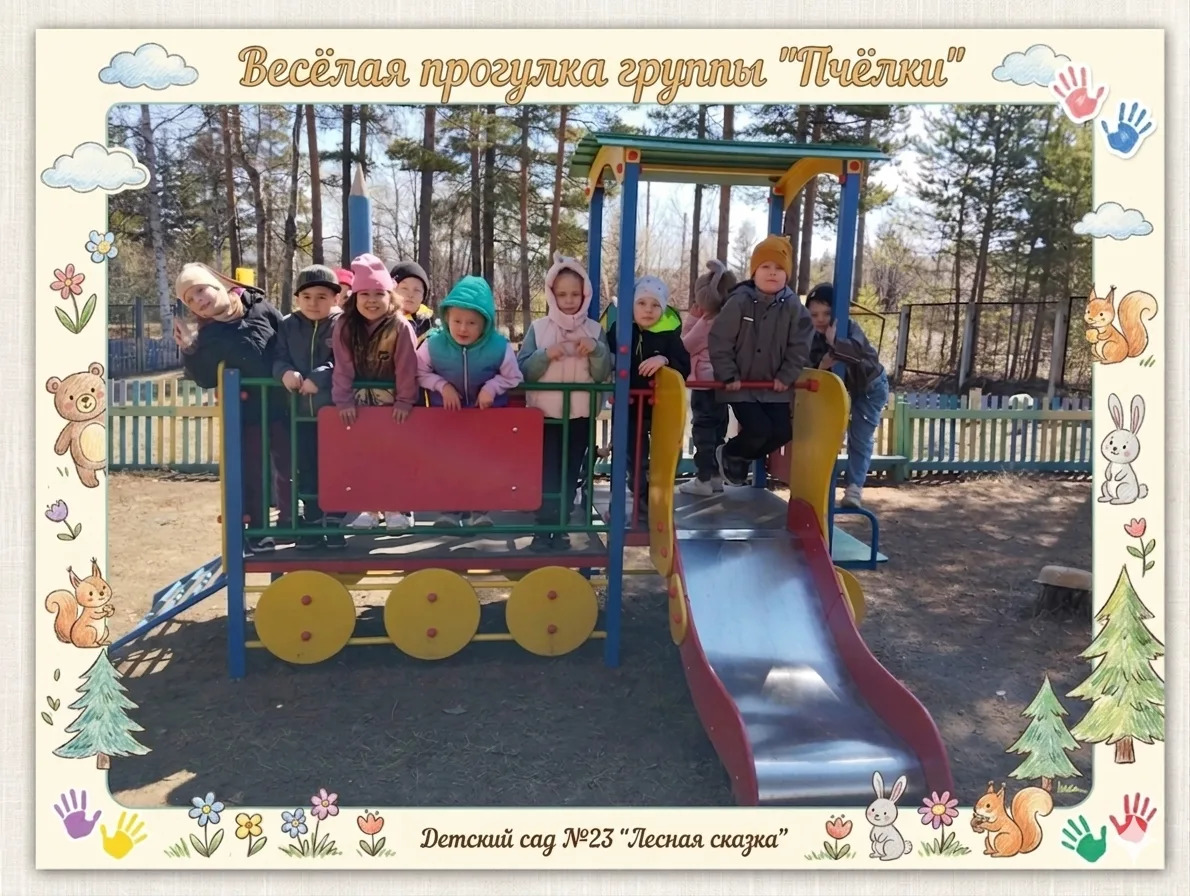 🐝☀️ Как наши «Пчёлки» поймали тёплые лучики!