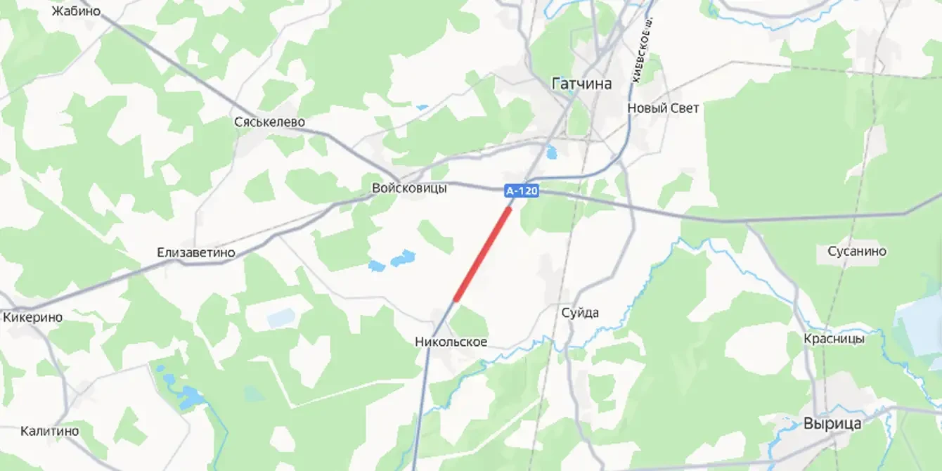 Дорожники ограничат движение под Гатчиной