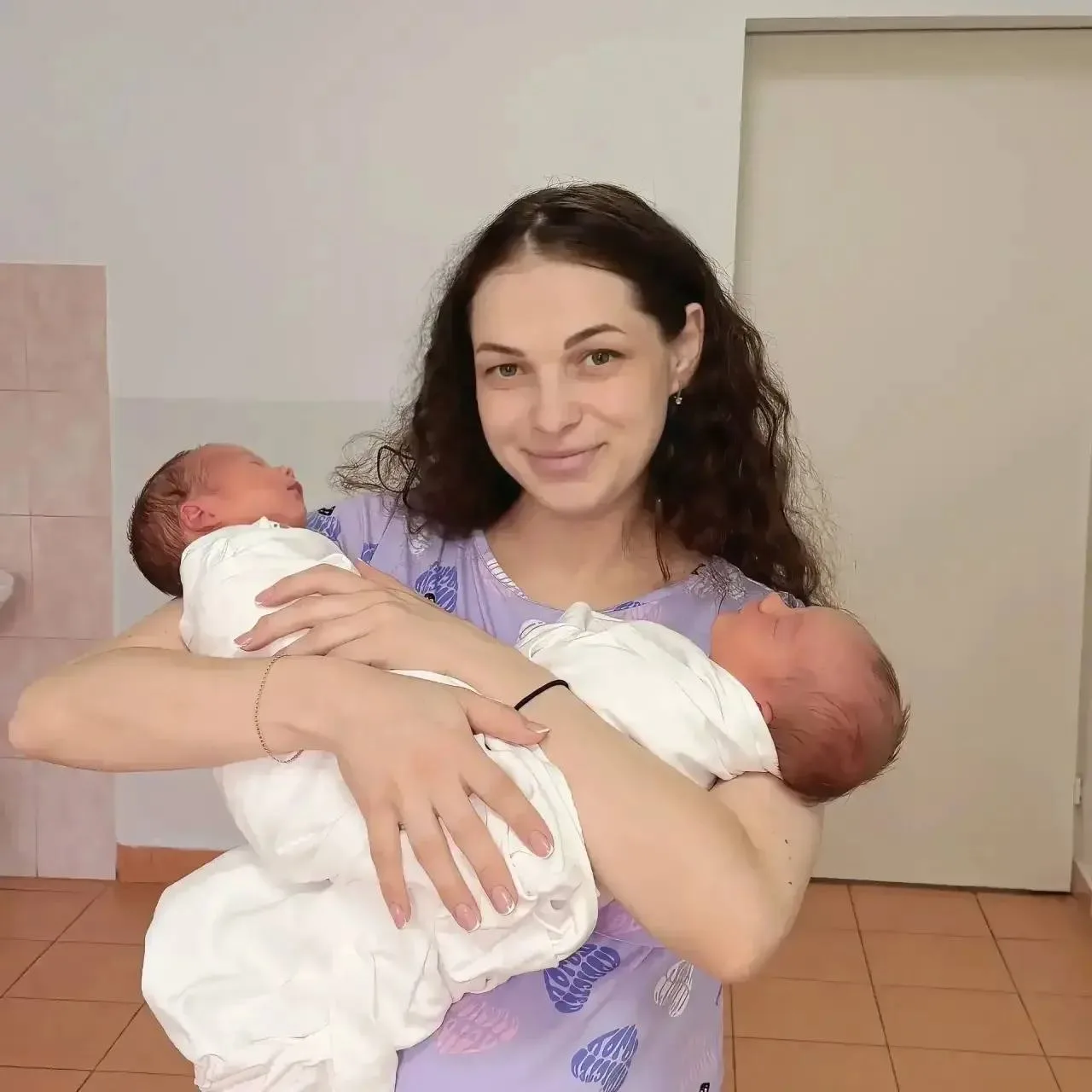 В Кузбассе родилась королевская двойня.