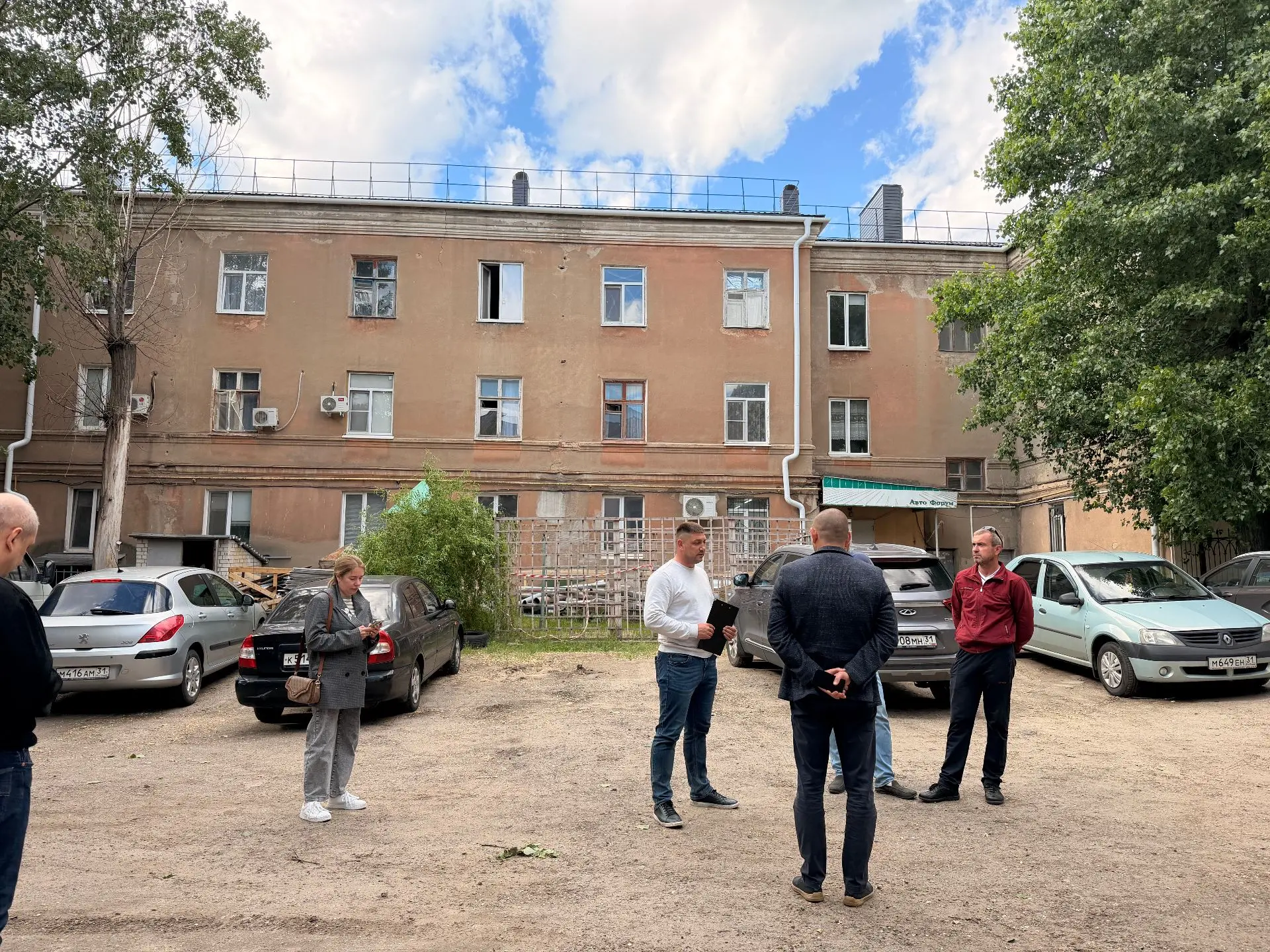 Капитальный ремонт многоквартирного дома на ул. Мичурина, 43  в Белгороде завершён — со...