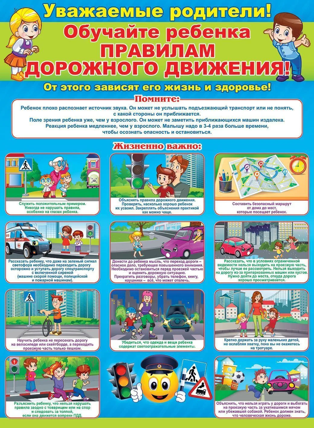 "Безопасность детей на дорогах в летний период"
