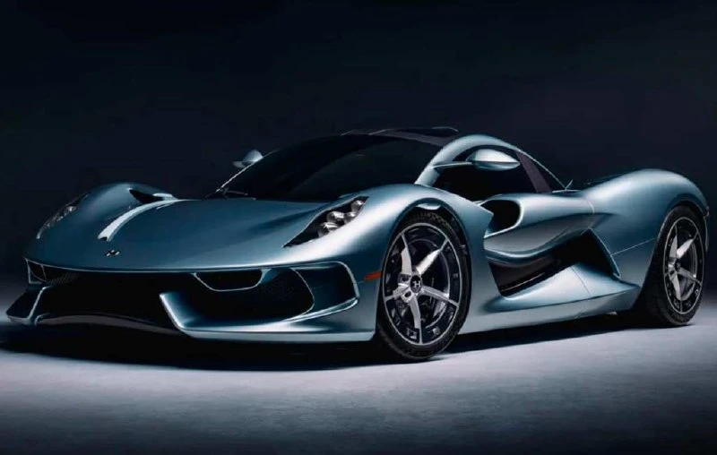 ⚡️ Американская фирма Hennessey представила "аналоговый" суперкар Blackbird, названный ...