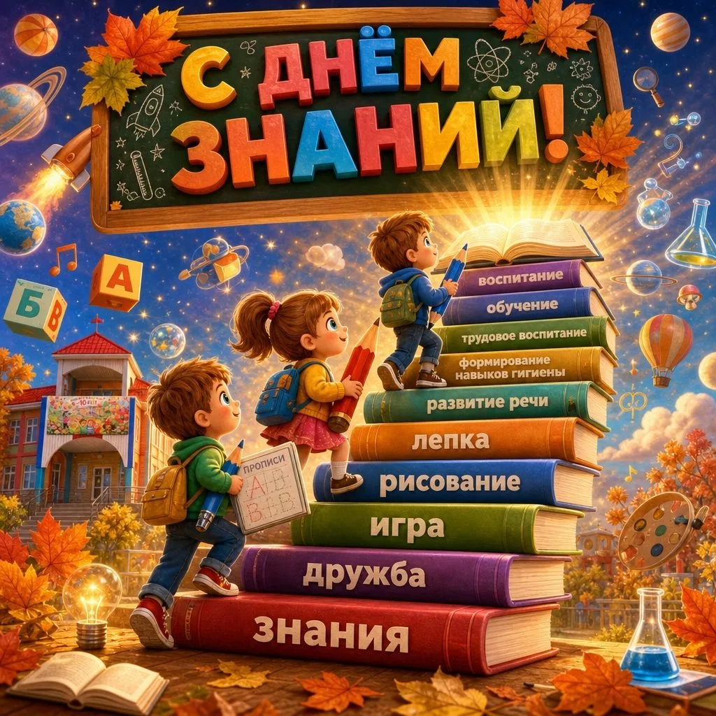 1 сентября — это не только про школьные звонки и тетрадки. Для детского сада это тоже о...