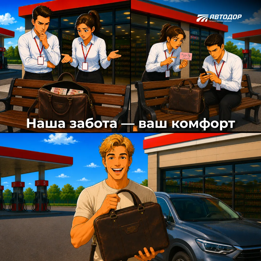 На М-11 «Нева» вернули владельцу сумку с почти 100 тыс. рублей и документами