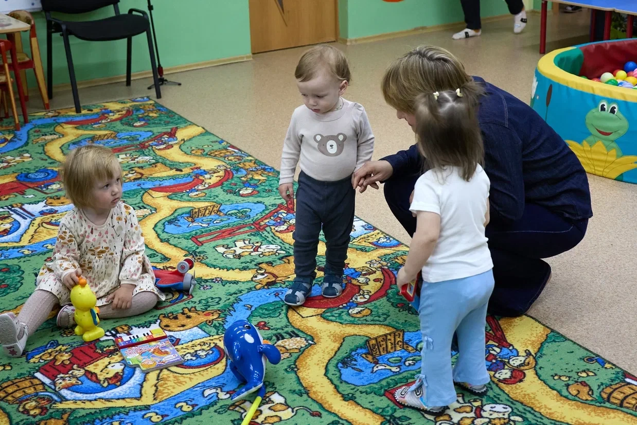 🤗 Мамино время: в детском саду «Алёнушка» работает группа присмотра для малышей   Формат кратковреме