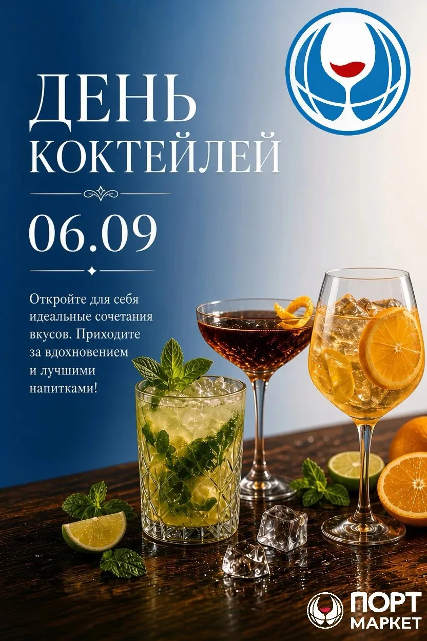 🍸 ДЕНЬ КОКТЕЙЛЕЙ В ПОРТ МАРКЕТ