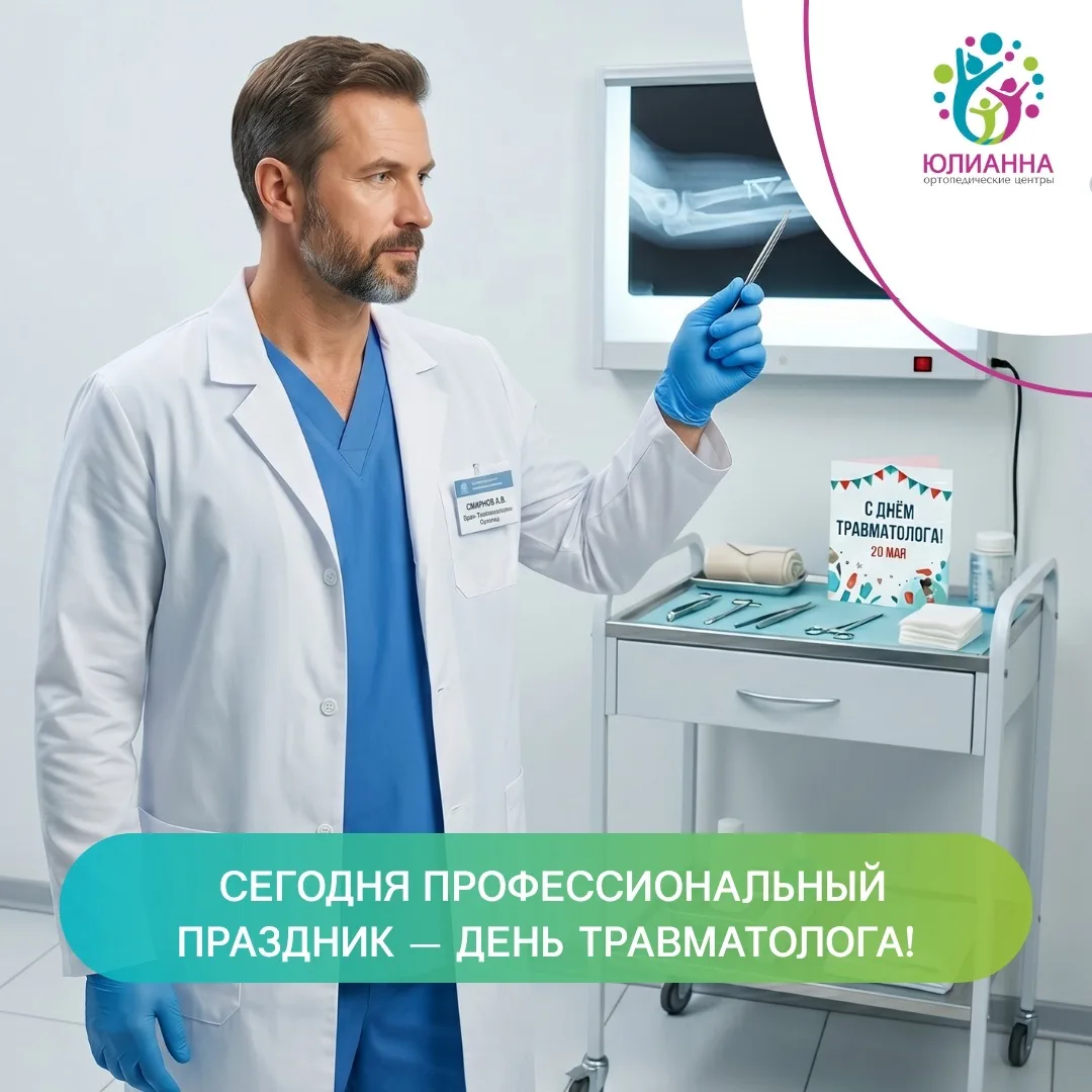 Сегодня профессиональный праздник — День травматолога!