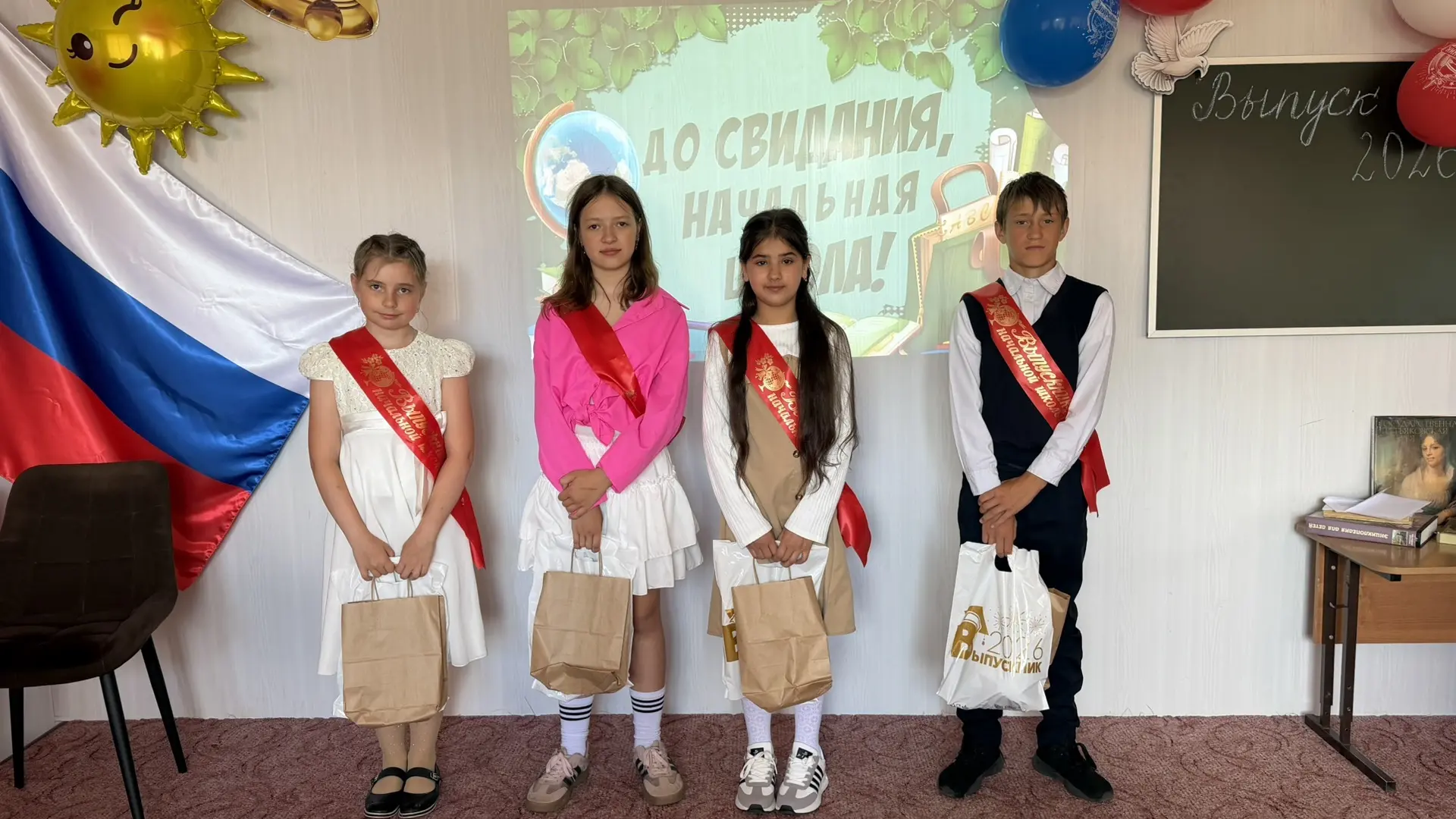 Торжественный выпускной в 4‑м классе: прощание с начальной школой! 🎉