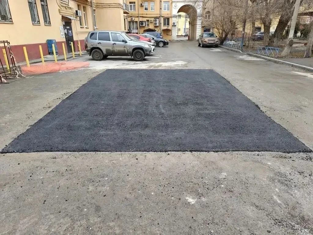 К новому году «Концессии» восстановили более 3000 «квадратов» асфальта в Волгограде  Пока волгоградц