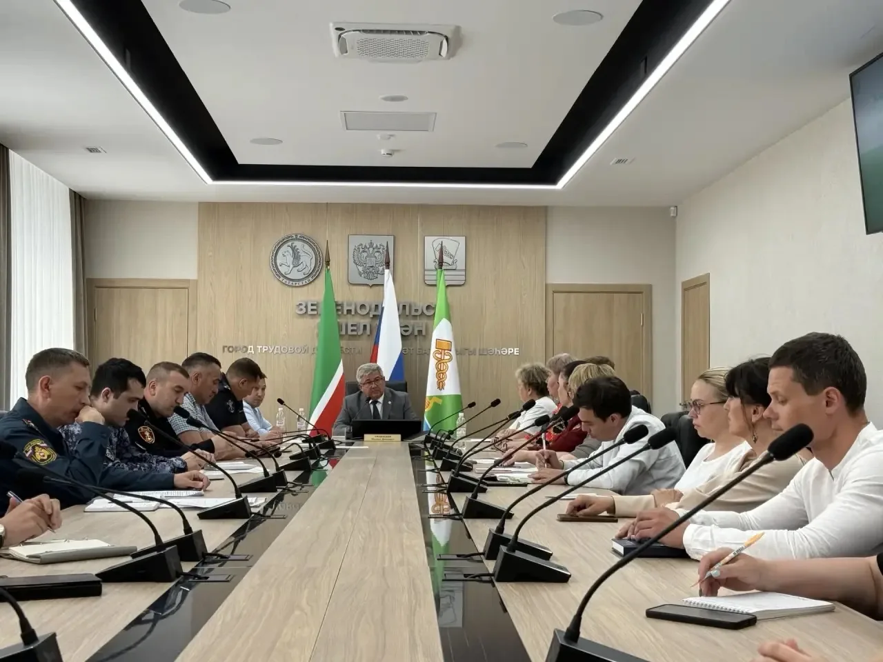 Представители спорткомплекса «Маяк» приняли участие в  заседании межведомственной комис...