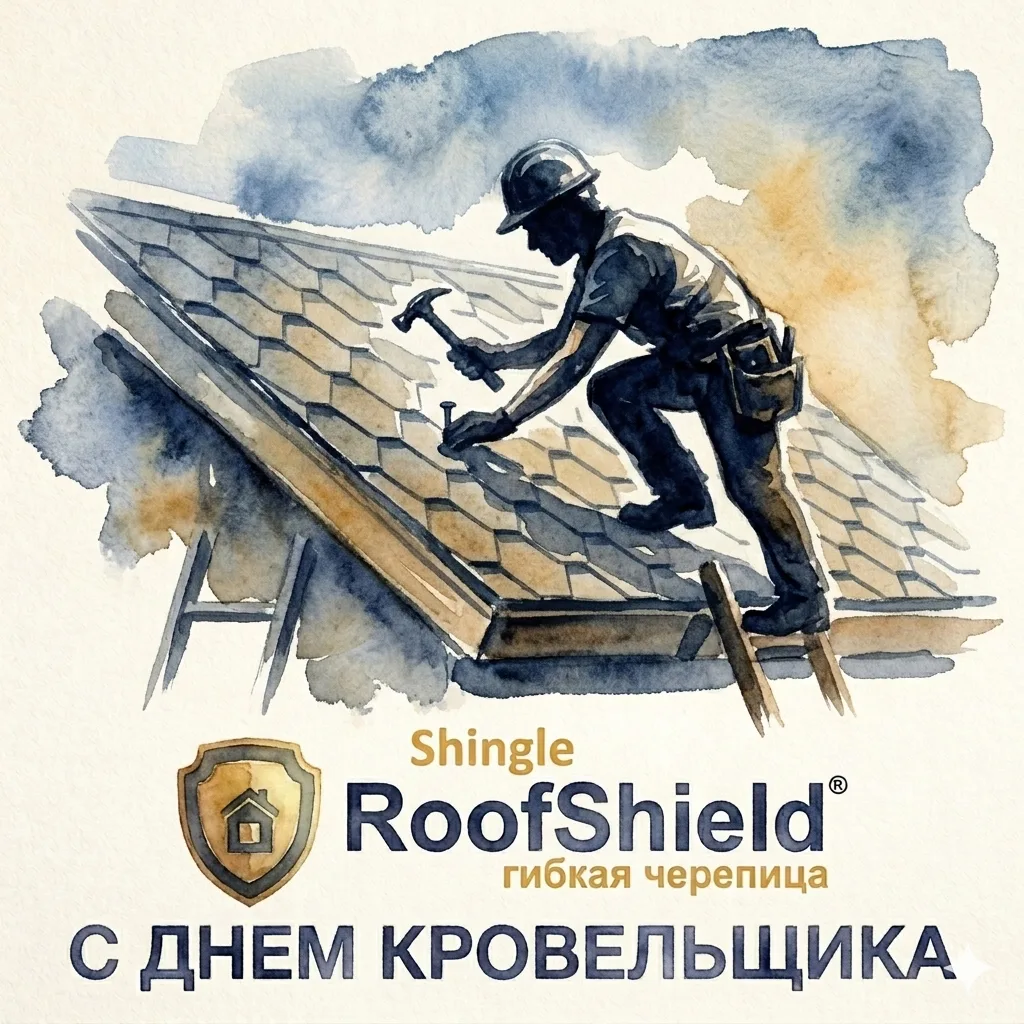 🏘️Поздравляем с Днем кровельщика!🏘️