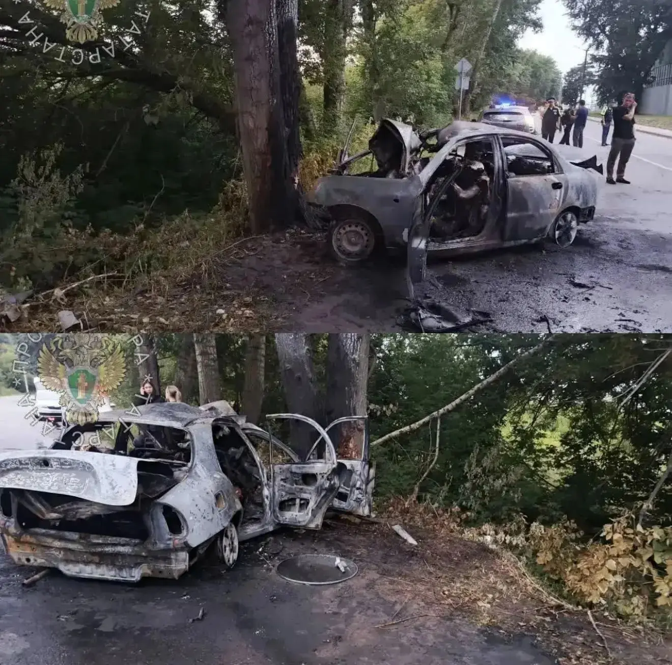 Жесть просто. Шесть подростков заживо сгорели в страшном ДТП в Зеленодольске сегодняшне...