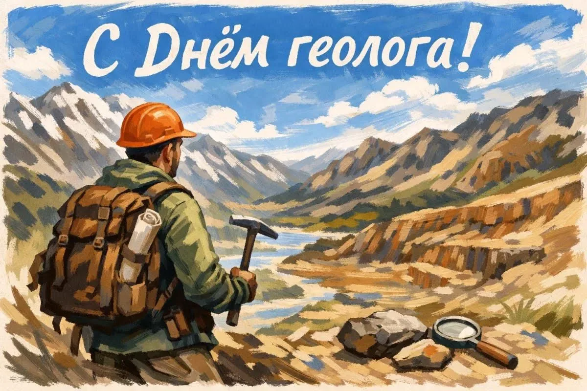 Дню геолога - 60 лет! 🎆

В этом году знаменательная дата - мы отмечаем профессиональный праздник ра