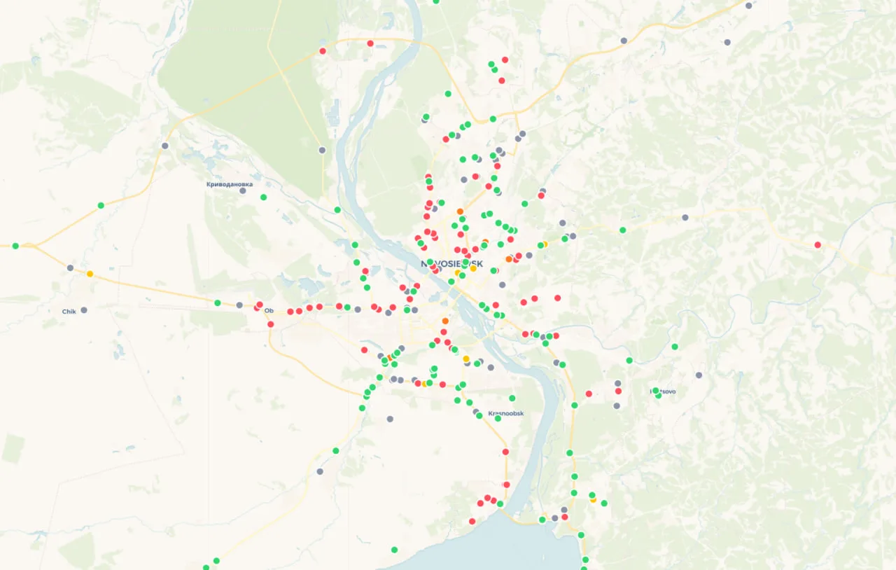 Работающих заправок становится меньше.
