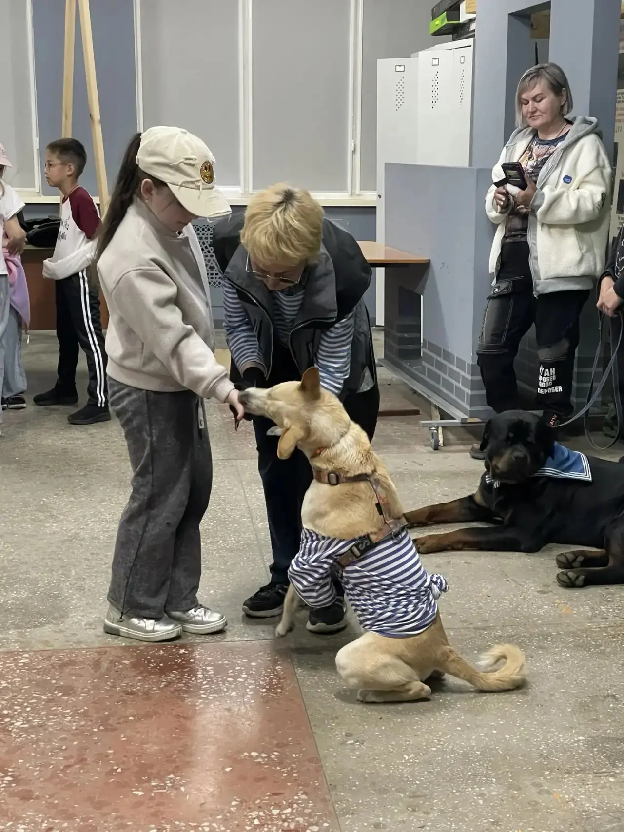 🐾В День защиты детей для ребят пришкольного лагеря «Солнышко» особенное поздравление п...