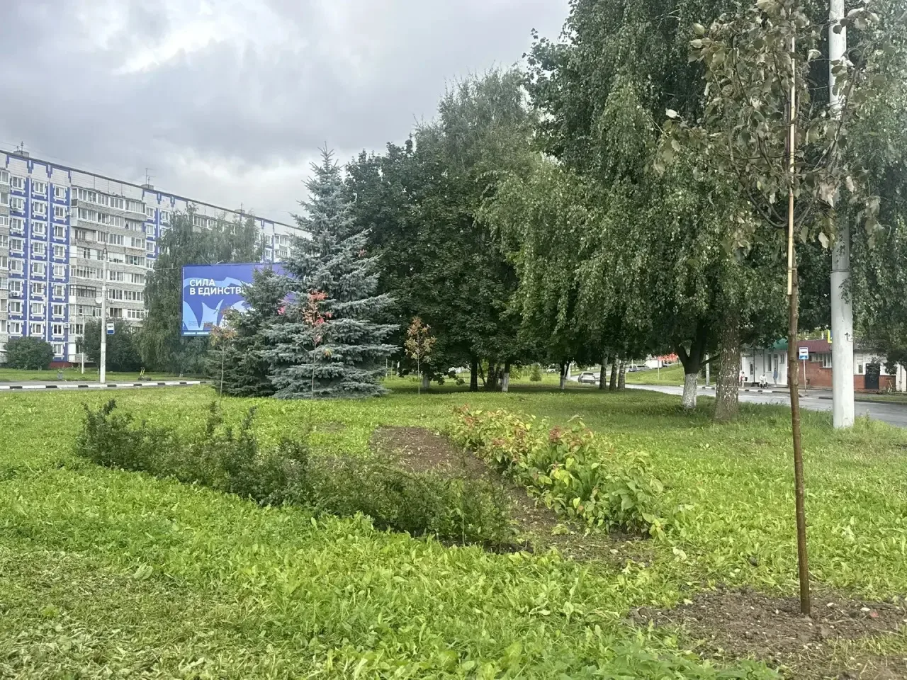 🌳Наш микрорайон продолжает преображаться.