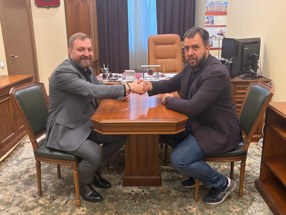 🤝С председателем Совета отцов при Уполномоченном по правам ребёнка в городе Москве Ром...