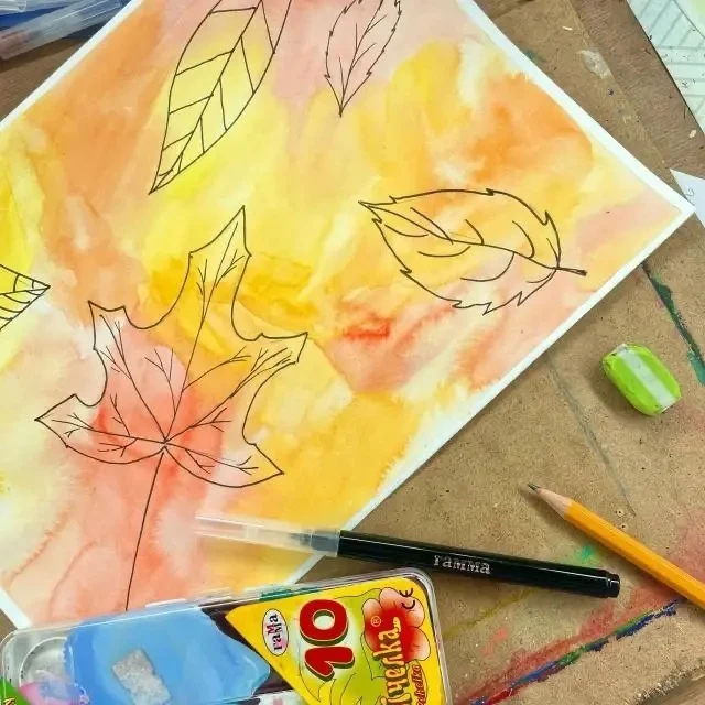 Осенние листья 🍂