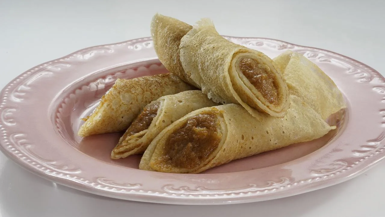 🥞 Постные блины со сладкой начинкой