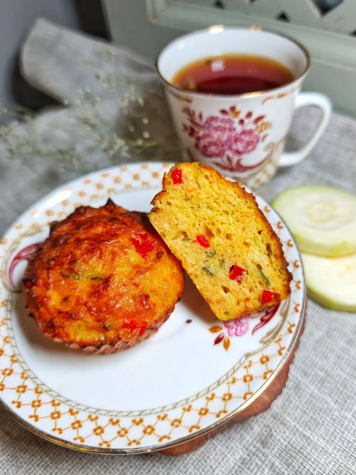 Овощные маффины: белок + овощи. Ни грамма сахара и без глютена. 👌 Красивая и полезная ...