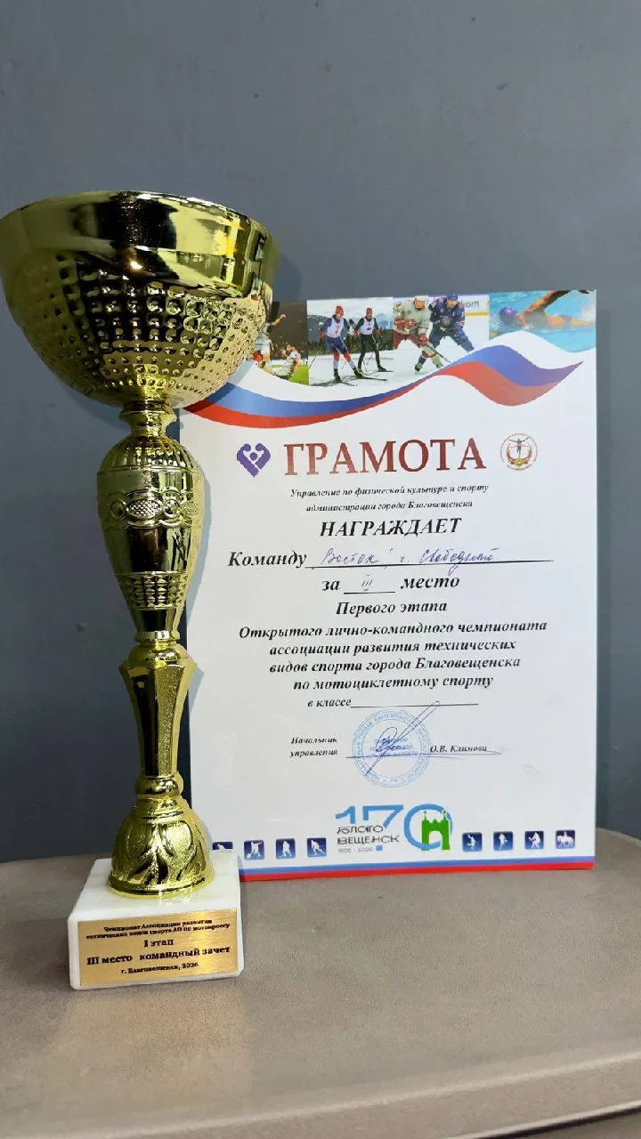 Свободненские мотогонщики вошли в тройку сильнейших на чемпионате Амурской области  25 апреля состоя