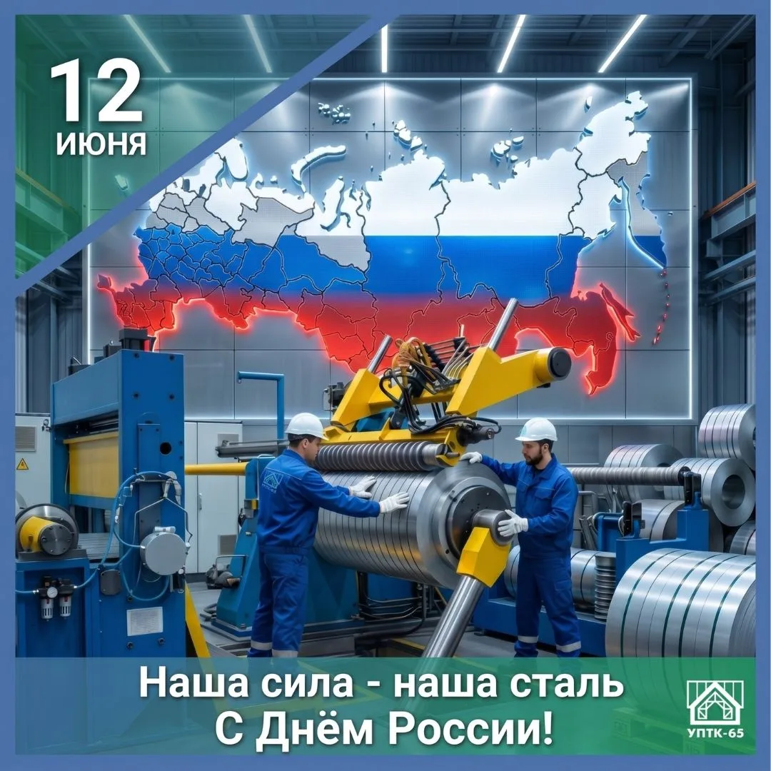 С праздником! 🎉

Россия крепка как сталь.
Это про наш характер, про единство, про уважение к своей 