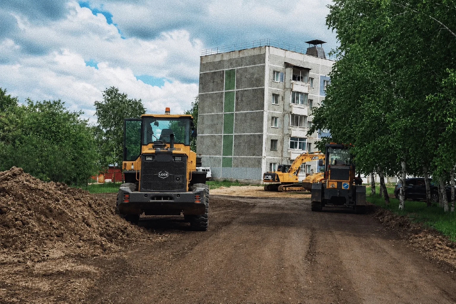 Сообщаю, что начинается ремонт асфальтированной дороги по улице Новостроящаяся (на участке от дома №