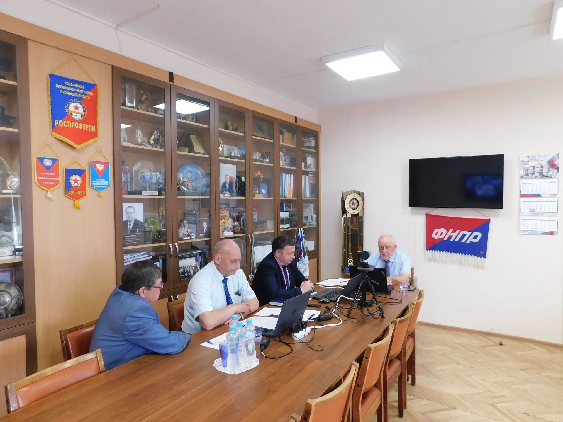 25 августа в офисе РОСПРОФПРОМ с использованием видеоконференцсвязи состоялось совместн...