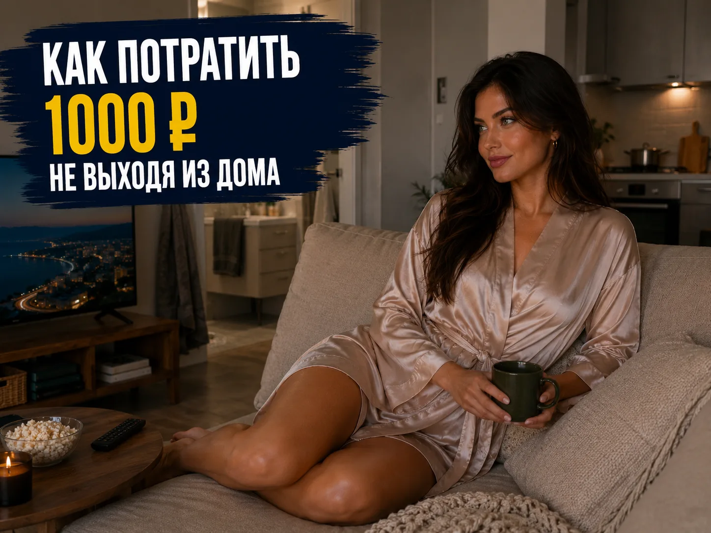 Как потратить тысячу, не выходя из дома