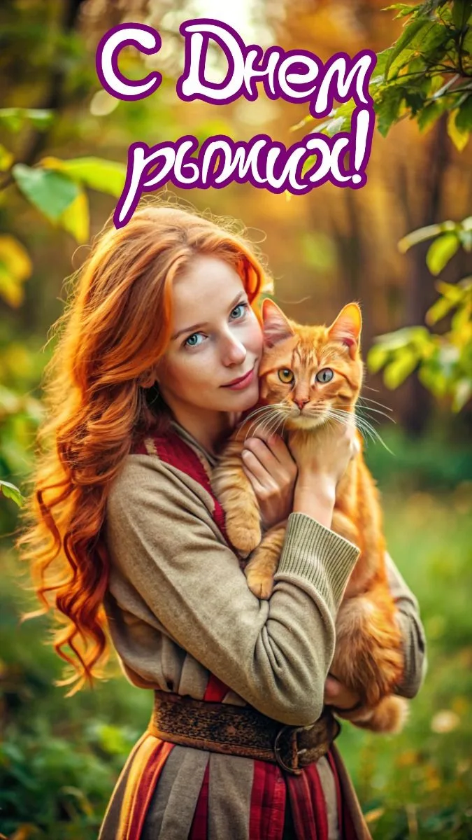 🌞🌹🌞 С Днём рыжих! Поздравляем!