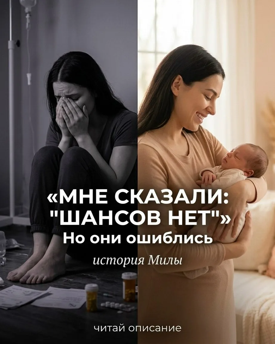 2,5 года назад врачи сказали, что не смогу родить!