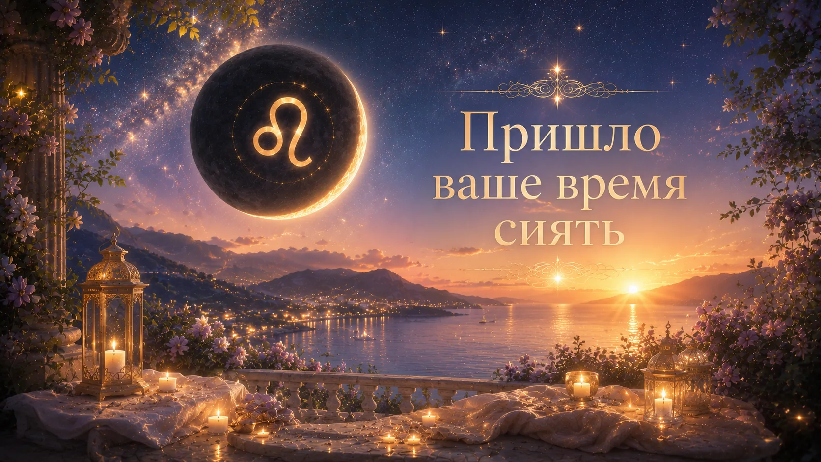 🌑 Новолуние во Льве 12.08.2026