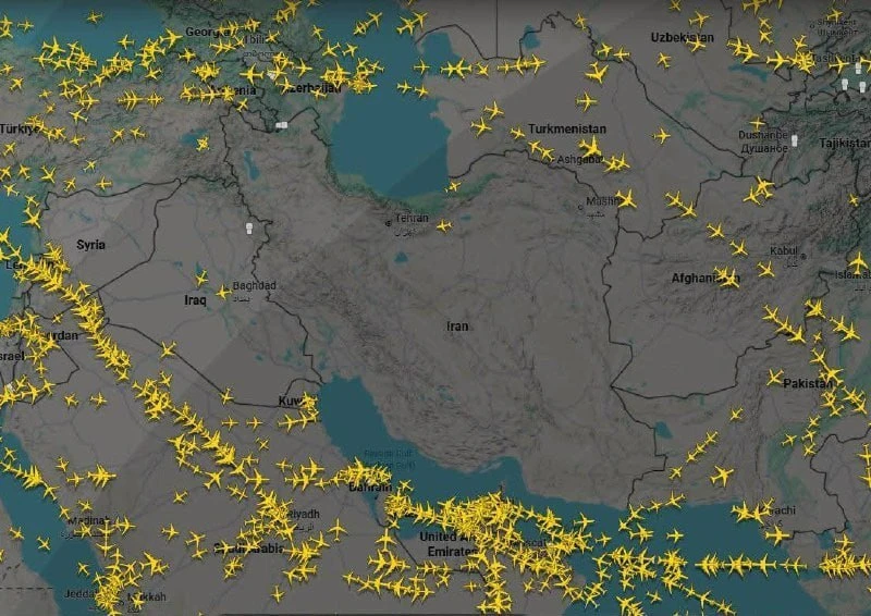 ⚡️Воздушное пространство Ирана полностью закрыто, — израильский канал N12.